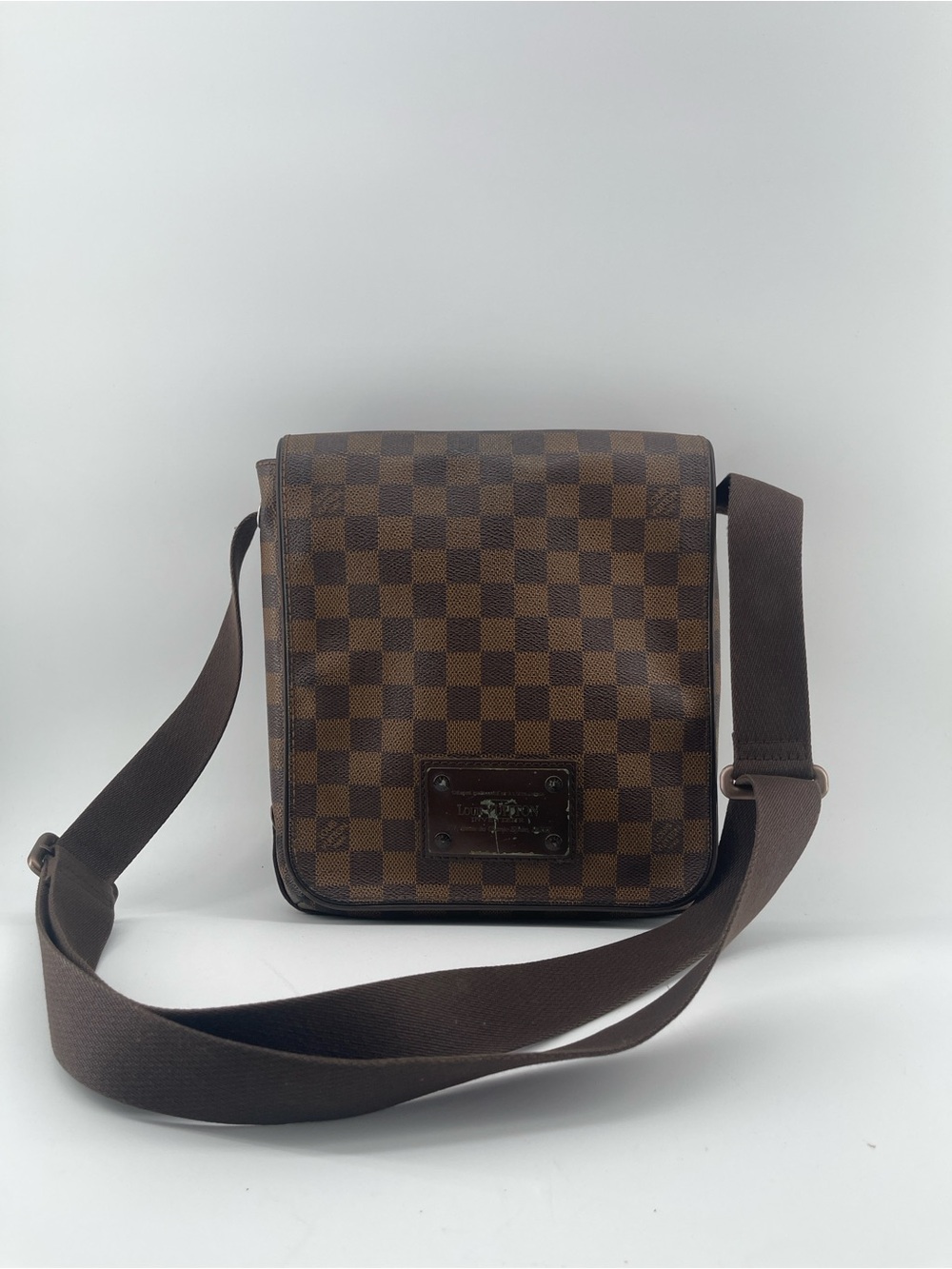 Louis Vuitton Brown Damier Ebene Crossbody Messenger